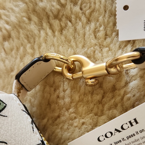 Adorable NWT Coach Chalk Creature Print Nolita Barrell Bag ♥️🪲🎁 - Picture 11 of 17